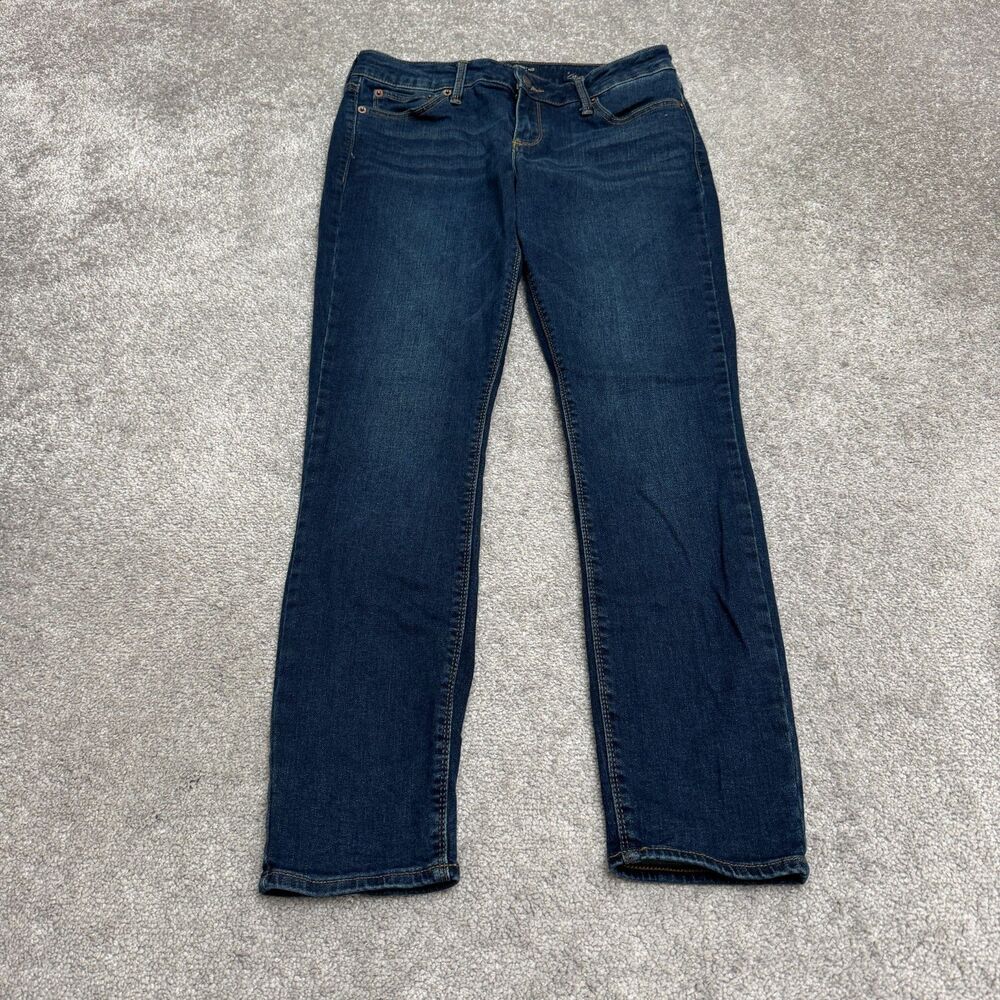 Lucky Brand Low Rise Skinny Lolita Ankle Denim Jeans Womens 8/29 Dark Wash 31x28